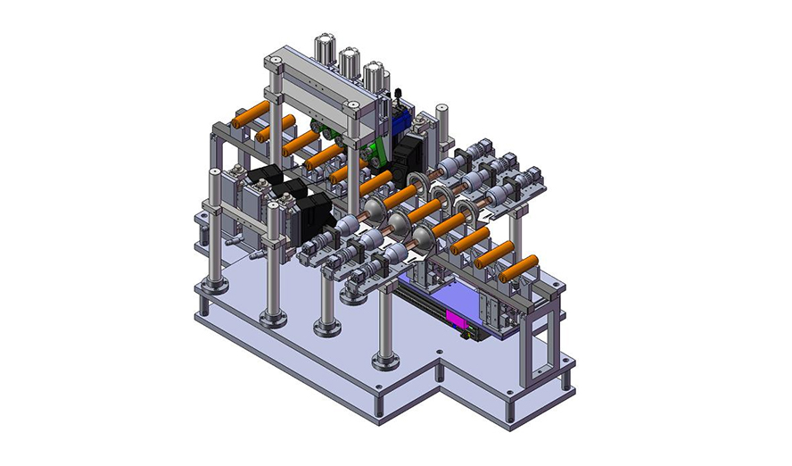 Visual inspection of cylindrical aluminum shell